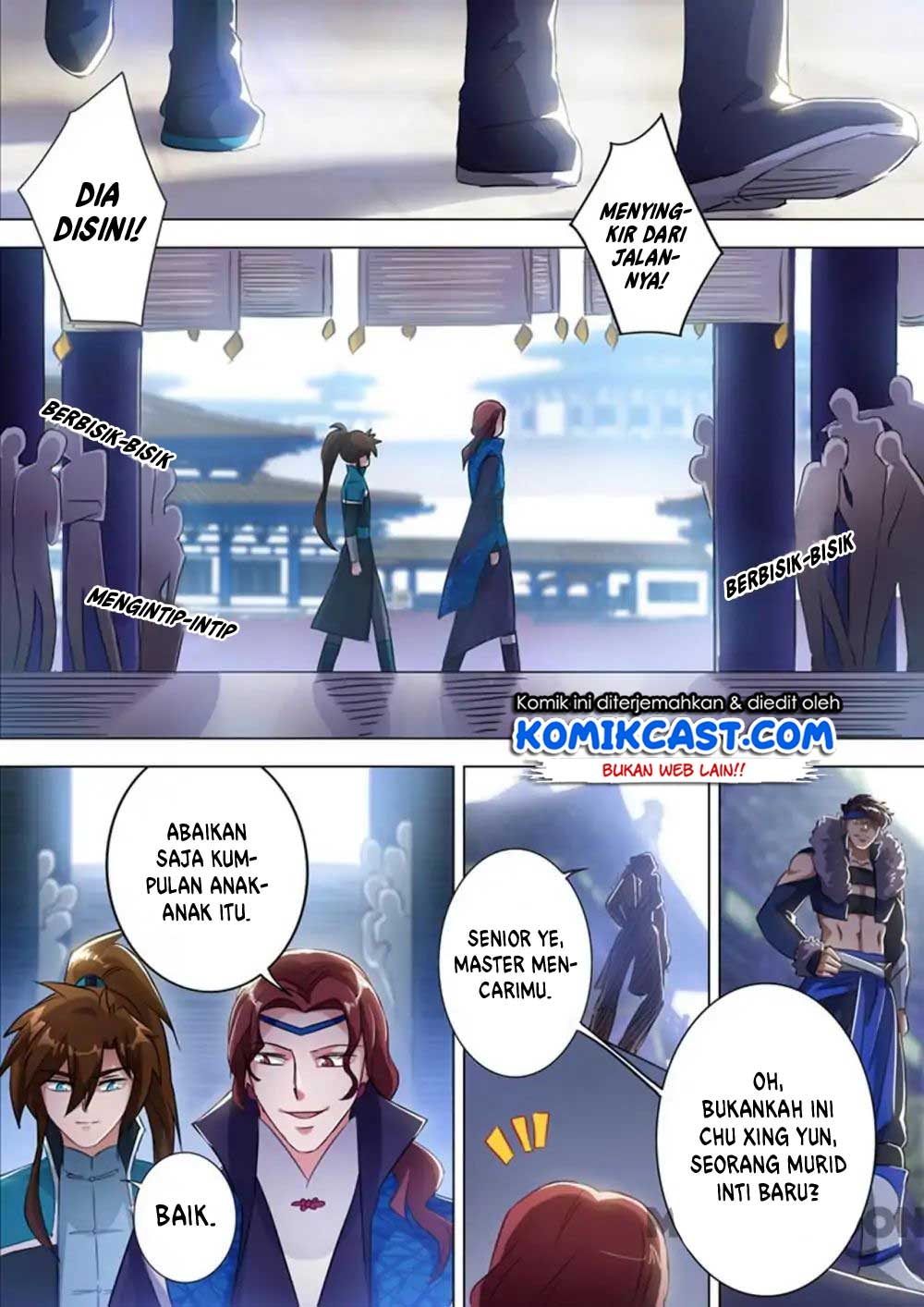 Spirit Sword Sovereign Chapter 168 Bahasa Indonesia